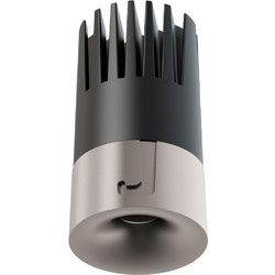 Σποτ Χωνευτό 25401-27 4,4x8cm Led 642lm 12W 2700K Silver Στρόγγυλο