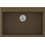 Sanitec Classic 338 Υποκαθήμενος Νεροχύτης Γρανίτη Ματ Granite Rust 70x50cm
