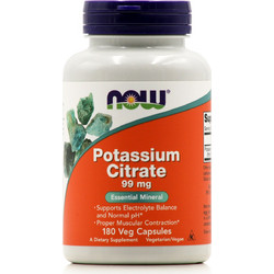 Now Foods Potassium Citrate 180 Κάψουλες