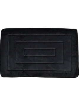 ΠΑΤΑΚΙ ΜΠΑΝΙΟΥ MEMORY FOAM ΜΑΥΡΟ ΜΕ SBR 50x80εκ.ANKOR