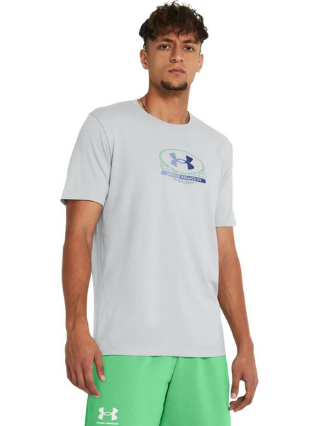 Under Armour Ανδρικό T-Shirt 1373987-011 Γκρι