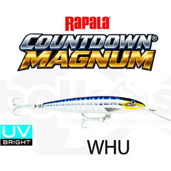 Rapala Countdown Magnum Τεχνητό Δόλωμα Ψαράκι Συρτής 14cm 36gr WHU
