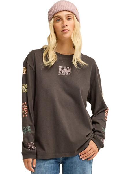 BILLABONG 'ADIV STAMP' ΜΠΛΟΥΖΑ ΓΥΝΑΙΚΕΙΑ EBJZT00668-BSD (BSD/BLACK SANDS)