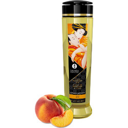 Shunga Erotic Art Stimulation Peach Erotic Massage Oil 240ml