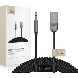 Αντάπτορας Ήχου Tech-Protect UltraBoost AU04 AUX Bluetooth 6.0 Grey
