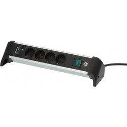 Brennenstuhl Πολύπριζο 4 Θέσεων με USB-A και Καλώδιο 1.8m 1391040420