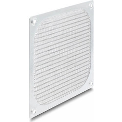 DELOCK σχάρα για 120mm ανεμιστήρα 67458 με φίλτρο σκόνης, μεταλλική, ασημί