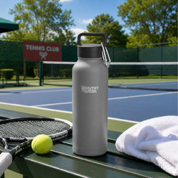 Healthy Human Stein Bottle Grey 621ml