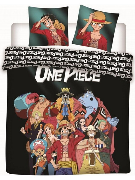 One Piece - Σετ Παπλωματοθήκης (Παπλωματοθήκη & Μαξιλαροθήκες)