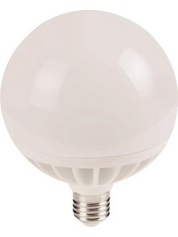 Λάμπα led smd Globe E27 Φ120 24W 220-240V θερμό φως 2700k δέσμης 270 2800lm 25000h - 147-77414
