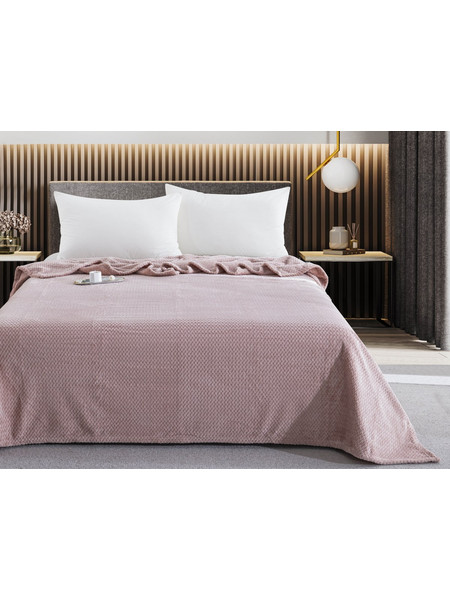 Κουβέρτα Μονή Fleece JF09 Pink "Liolios Home"
