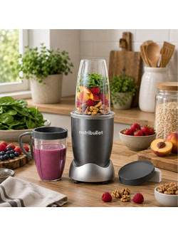 NutriBullet Original 600 NB606DG Μπλέντερ για Smoothie 500ml 600W