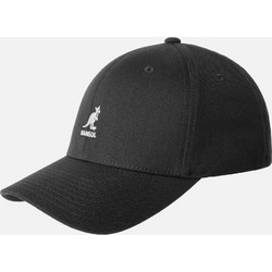 Kangol Wool Flexfit Baseball Καπέλο Jockey Μαύρο KANGOL8650BC