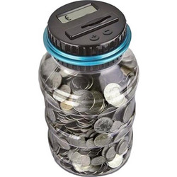 Κουμπαράς Smart Safe Jar Πλαστικός 1.8lt 20x12cm