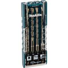 Makita E-13605 SDS-Plus Concrete Drill Bit Set, 5 pcs