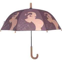 Follow the Duck - Umbrella with Elephant Print - Blush Rose - 64 cm