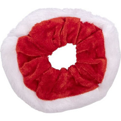 ΛΑΣΤΙΧΑΚΙ ΜΑΛΛΙΩΝ SCRUNCHIE ΚΟΚΚΙΝΟ ΛΕΥΚΗ ΓΟΥΝΑ