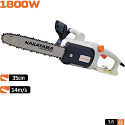 Nakayama EC2035 Αλυσοπρίονο Ρεύματος 1800W 4.4kg με Λάμα 35cm