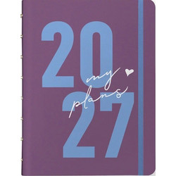 FILOFAX ΗΜΕΡΟΛΟΓΙΟ 2027 A5 PLANNER MY PLANS PLUM 27-68314