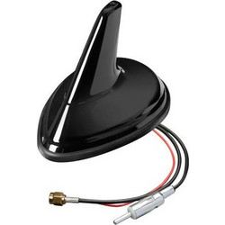 ΚΕΡΑΙΑ ΚΑΡΧΑΡΙΑΣ AERO-FIN 3 12V ΜΑΥΡΗ AM/FM/GPS ΜΕ ΕΝΙΣΧΥΤΗ ΣΗΜΑΤΟΣ 86x170x70mm