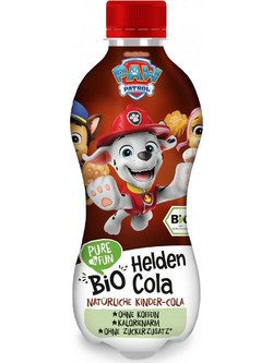 Βιολογικό Αναψυκτικό με Γεύση Cola Χωρίς Ζάχαρη Paw Patrol 330gr