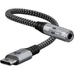 Goobay 74056 Adapter - Αντάπτορας USB-C σε Jack 3,5 mm Stereo AUX