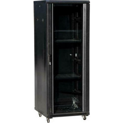 Alantec SS-42U-600-800-01-C Επιδαπέδια Καμπίνα Rack 42U 60x80x215cm Μαύρο