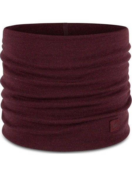 Buff - Περιλαίμιο Merino Heavyweight Neckwarmer Solid Garnet