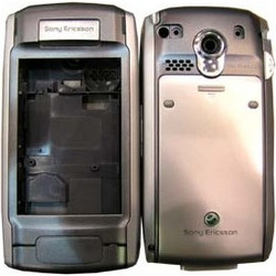 Πρόσοψη Sony Ericsson P910i Aσημί