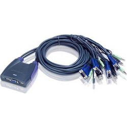 Aten KVM Switch CS64US 4 x USB VGA / Audio Cable