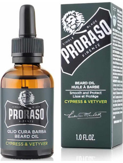 Proraso Cypress & Vetyver Λάδι για Γένια 30ml