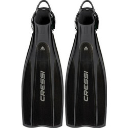 Cressi Sub Pro Βατραχοπέδιλα Κατάδυσης Light Black
