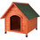 Trixie Natura Cottage Σπιτάκι Σκύλου Μεγάλο Ξύλινο Εξωτερικού Χώρου Καφέ 87x83x101cm