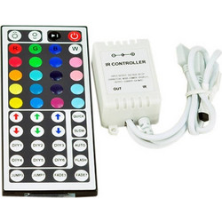 Controller RGB IR 72Watt με τηλεχειριστήριο 44 κουμπιών IR LH-F99 OEM