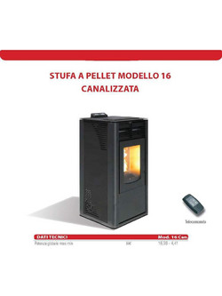 Stufa OEM Modelli 16 Σόμπα Pellet Αερόθερμη 16kW