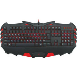 Powertech Roar PT-184 Gaming Πληκτρολόγιο Black