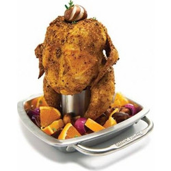 BROIL KING 69133 Βάση κοτόπουλου με ταψί inox