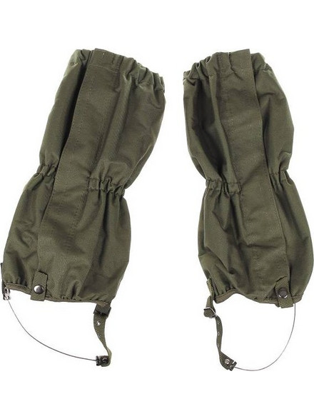 MFH Gaiters w/ Zipper & Wire - Olive