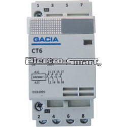 ΡΕΛΕ ΙΣΧΥΟΣ ΡΑΓΑΣ ΤΡΙΦΑΣΙΚΟ 4Χ24Α 4NO 240V AC GACIA