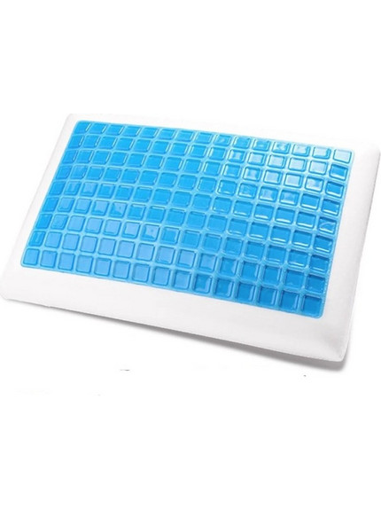 Mobiakcare Μαξιλάρι ύπνου Memory Foam Classic με Gel και κάλυμμα Aloe Vera