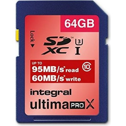 Integral Ultima Pro X Ultra SDXC 64GB Class 10 U3 UHS-I