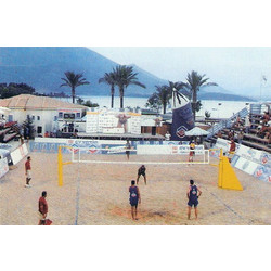 Πλήρες Σετ Γηπέδου Beach Volley Αγώνων Alu 120
