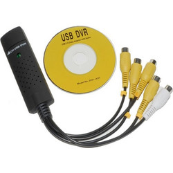 Easy Cap Usb Video Capture Adapter 4 κανάλια Video ,1 κανάλι Ήχου, Usb 2.0