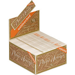 Pure Hemp Unbleached Χαρτάκια - Ακατέργαστο - King Size 50τεμ