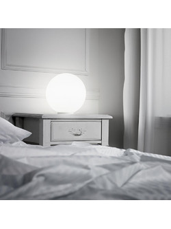 Ideal Lux 009155 Πορτατίφ Ε27 Λευκό Φ20xΥ21cm