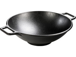 Lodge Wok Μαντεμένιο Αντικολλητικό 35cm