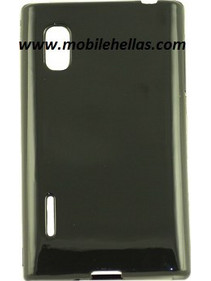 Θήκη OEM για LG E610 Optimus L5 Back cover TPU Black
