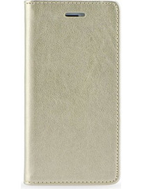 Θήκη OEM Magnet για Apple iPhone 7 Plus, 8 Plus Flip Cover Synthetic Leather Gold