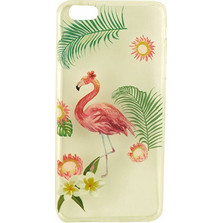 Θήκη Forcell Flamingo για Apple iPhone 6 Plus, 6s Plus Back Cover White