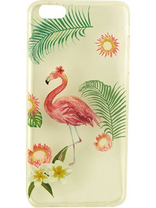 Θήκη Forcell Flamingo για Apple iPhone 6 Plus, 6s Plus Back Cover White